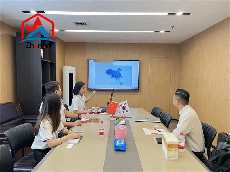 ZhenAn Customers Visit ZhenAn Customers Visit