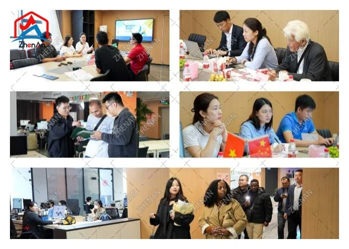 Business Representatives Conducting On-Site Meetings and Reviewing Ferrovanadium Alloy Specifications Business Representatives Conducting On-Site Meetings and Reviewing Ferrovanadium Alloy Specifications