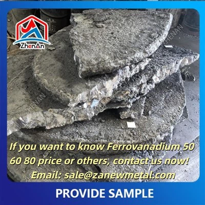 Hrudky Ferro Vanadium Alloy Fev80